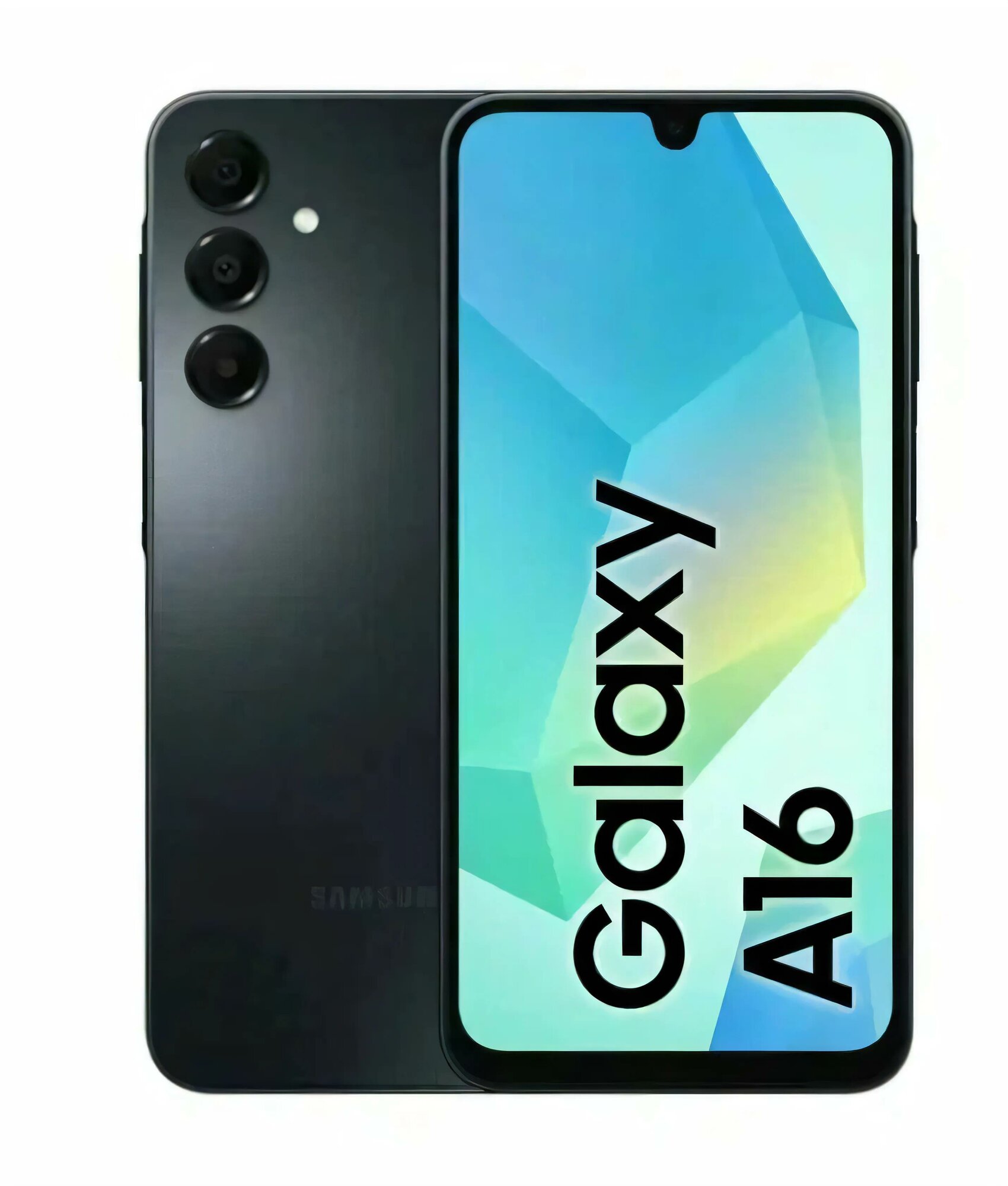 Смартфон Samsung Galaxy A16, 4/128 ГБ, LTE, черный, Dual nano SIM