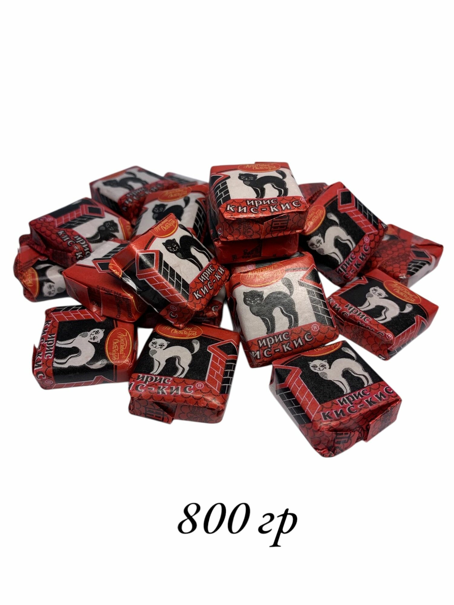 Конфеты ирис "Кис Кис" 600гр Красный октябрь