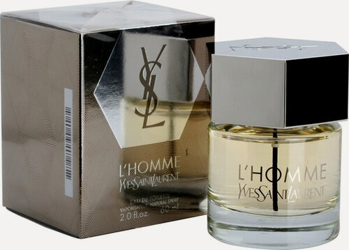 Изображение товара Туалетная вода Yves Saint Laurent "L'Homme", древесные, цветочные, мускусные ноты, 60мл