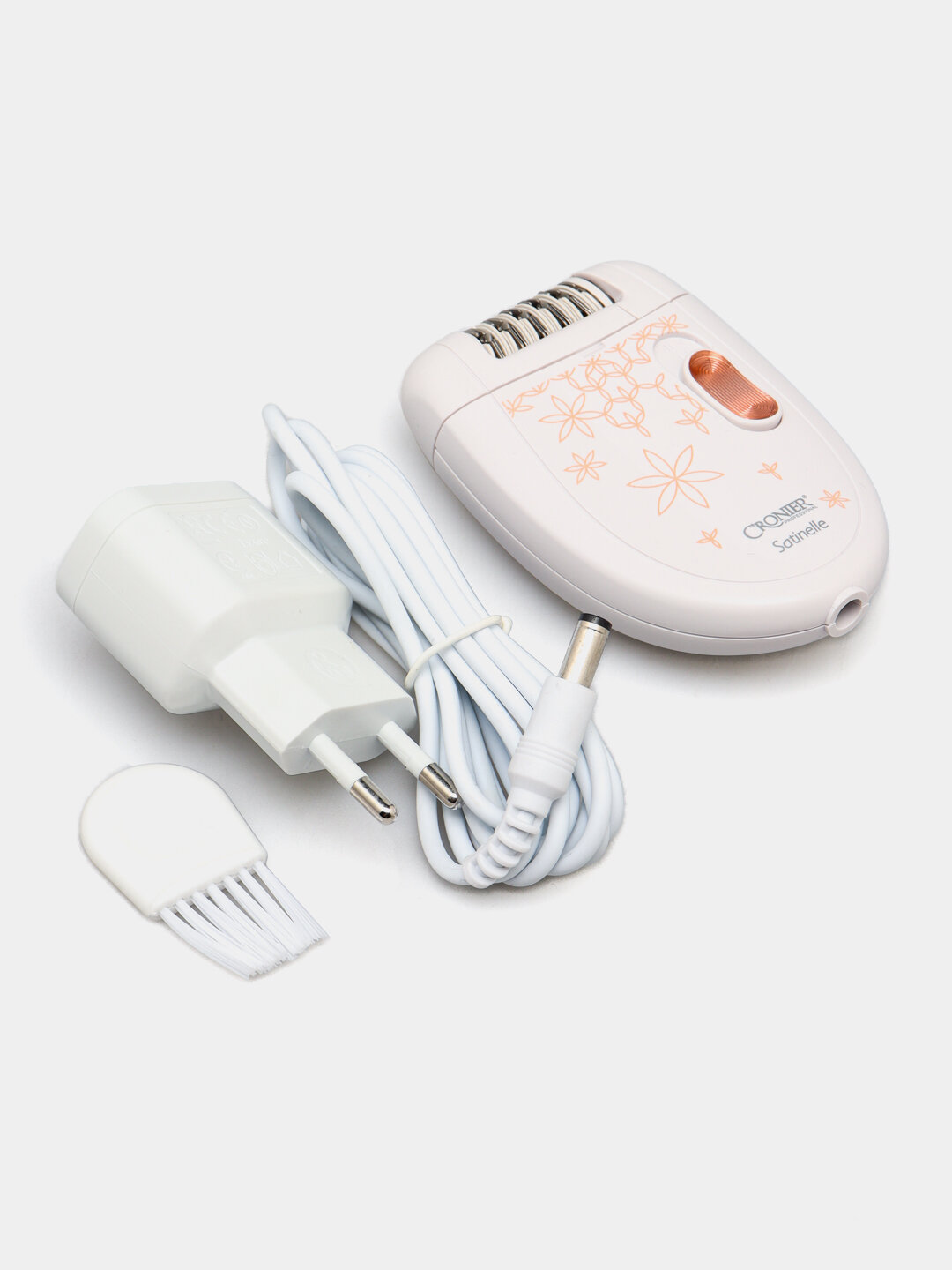 Эпилятор Cronier CR-6422-01, белый, изогнутая эргономичная ручка