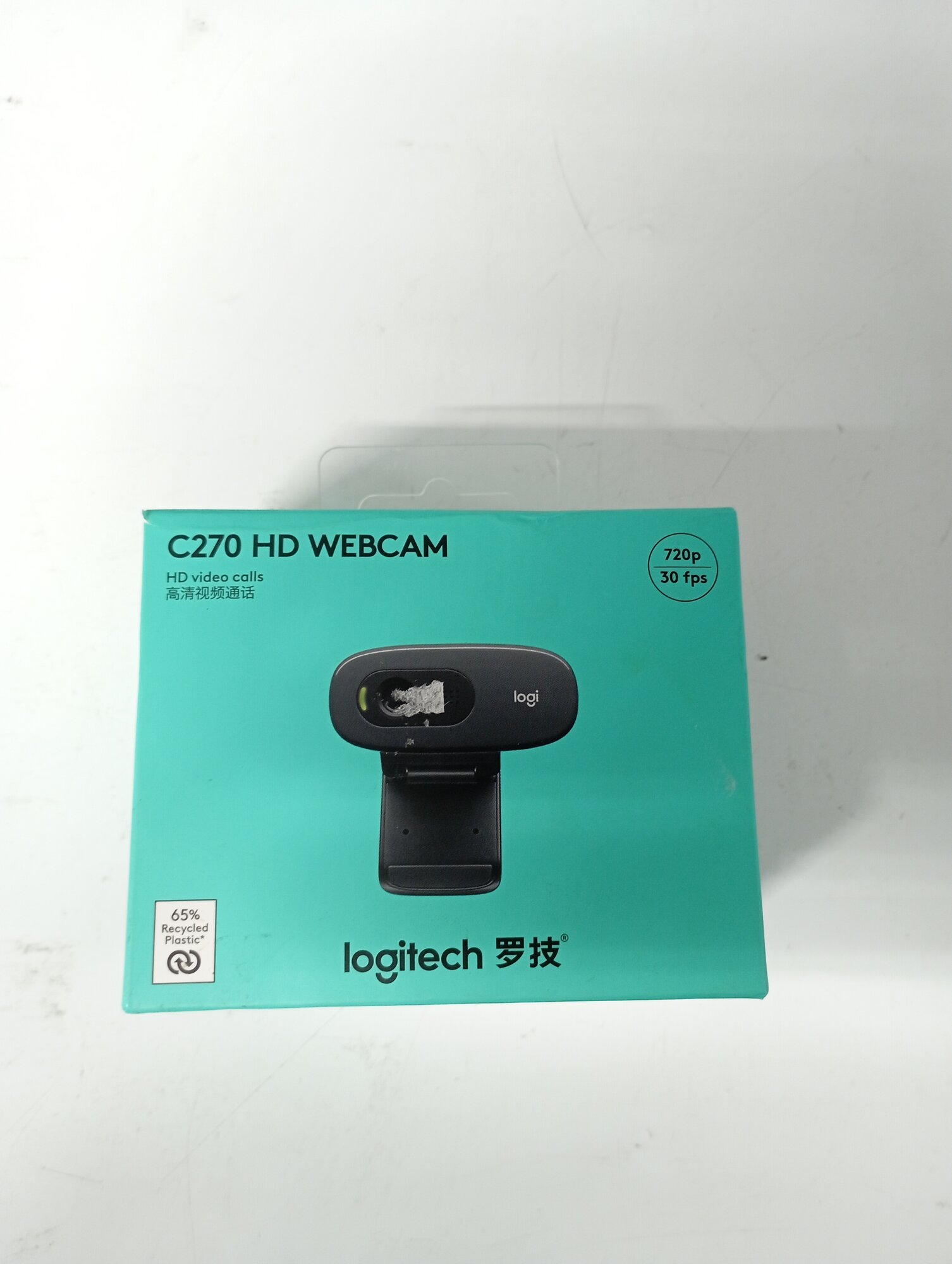 Веб-камера Logitech HD Webcam C270, black