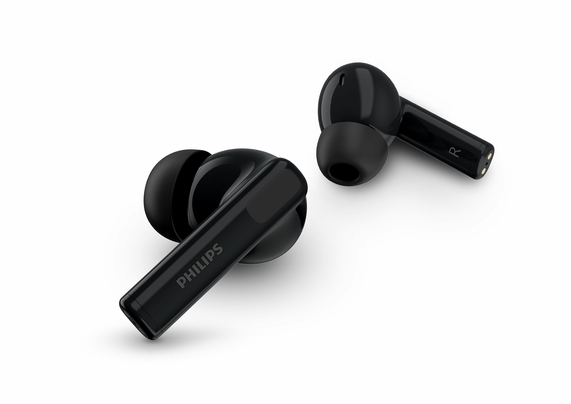 Полностью беспроводные наушники с шумоподавлением Philips TAT3559BK чёрный до 20 часов воспроизведения