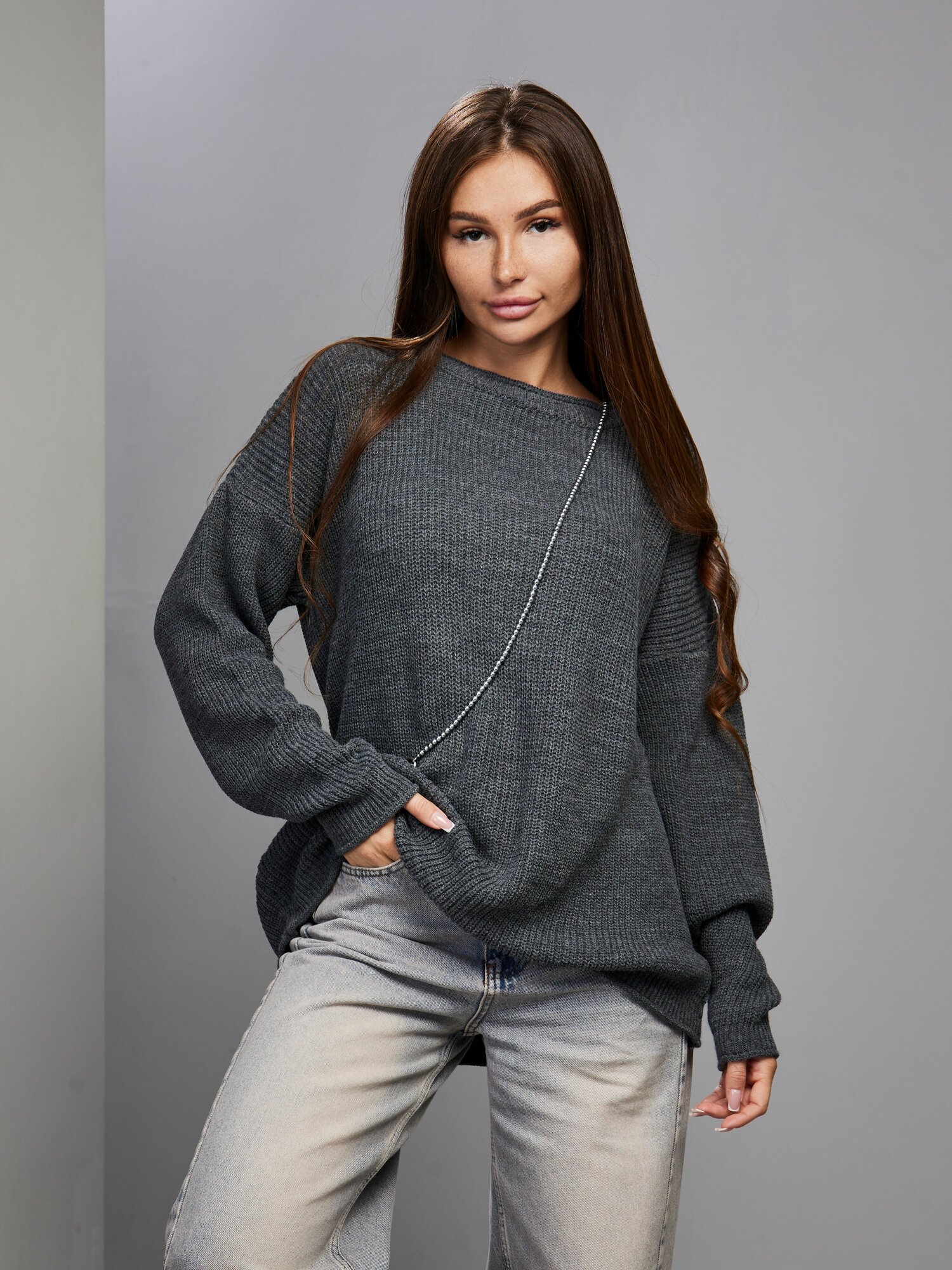 Свитер Оверсайз