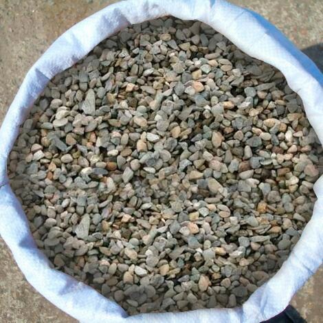Гравий в мешках фракция 3-10 25кг (для сада дорожного строительства тротуаров и строительства)