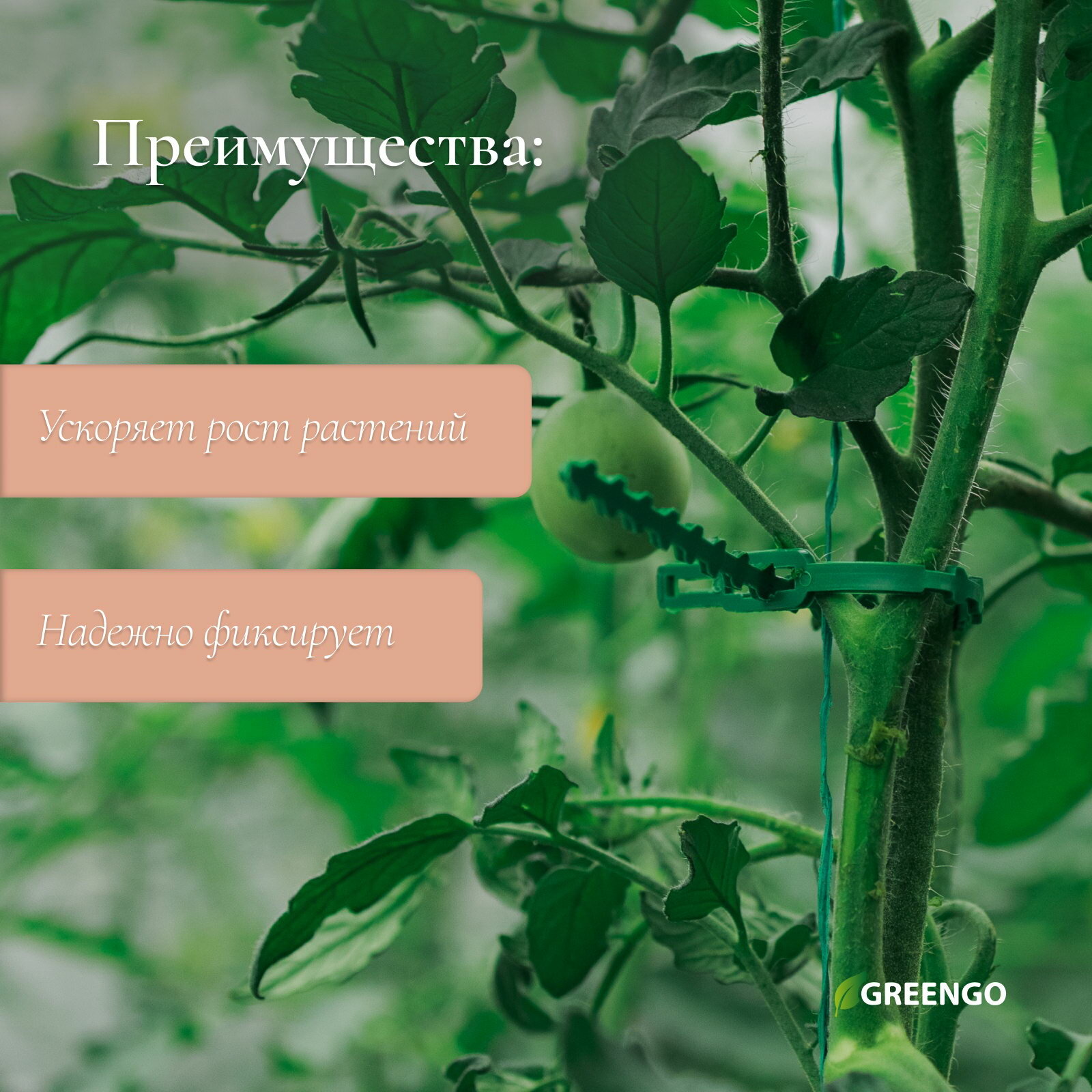 Подвязки для растений длина 13 см набор 50 шт вид: многоразовые