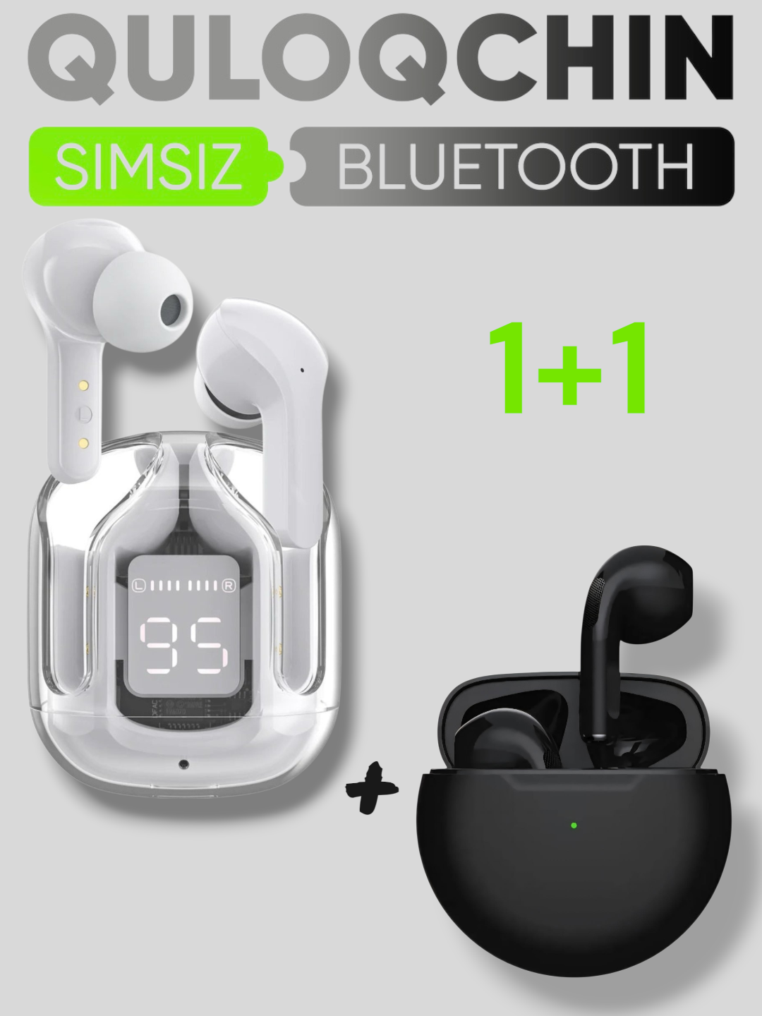 Беспроводные наушники Pro 6, Air 31 Bluetooth 5.3, Сенсорное управление 1+1