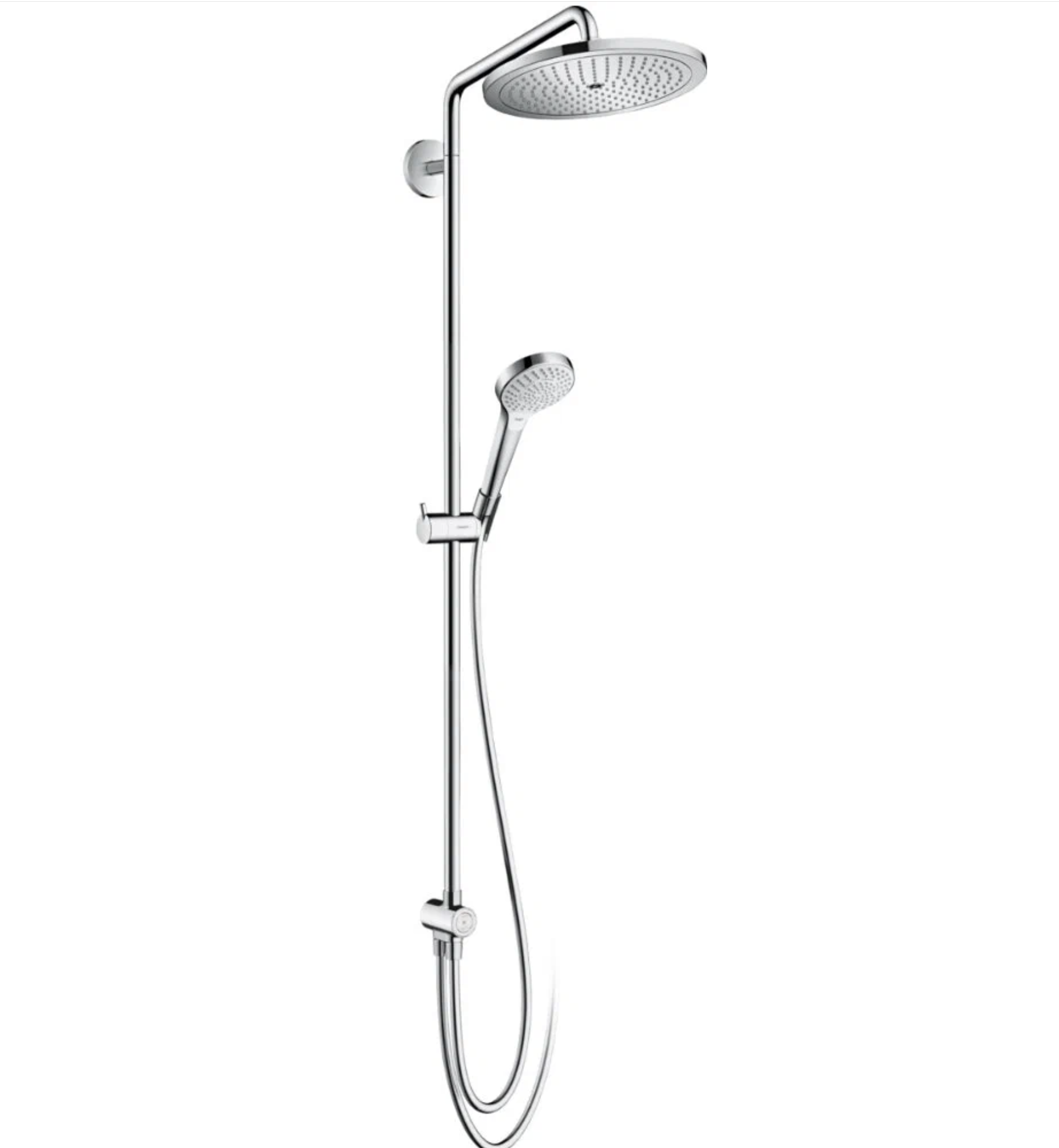 Душевая система hansgrohe Croma Select S 280 1jet Reno с переключателем потоков 26793000 хром