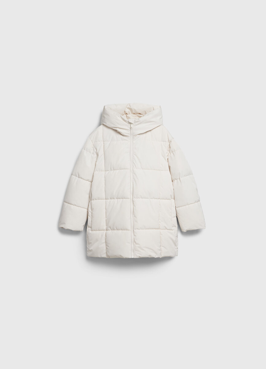 Пуховик O'STIN размер 140 слоновая кость