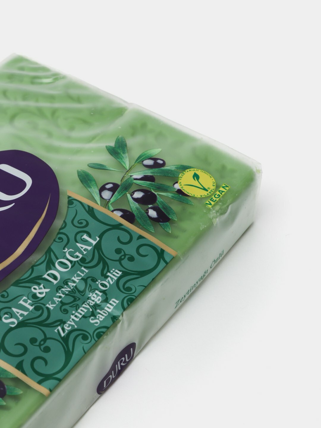 Туалетное мыло DURU Pure&Natural Olive Oil, 150 гр*4 — фото 1