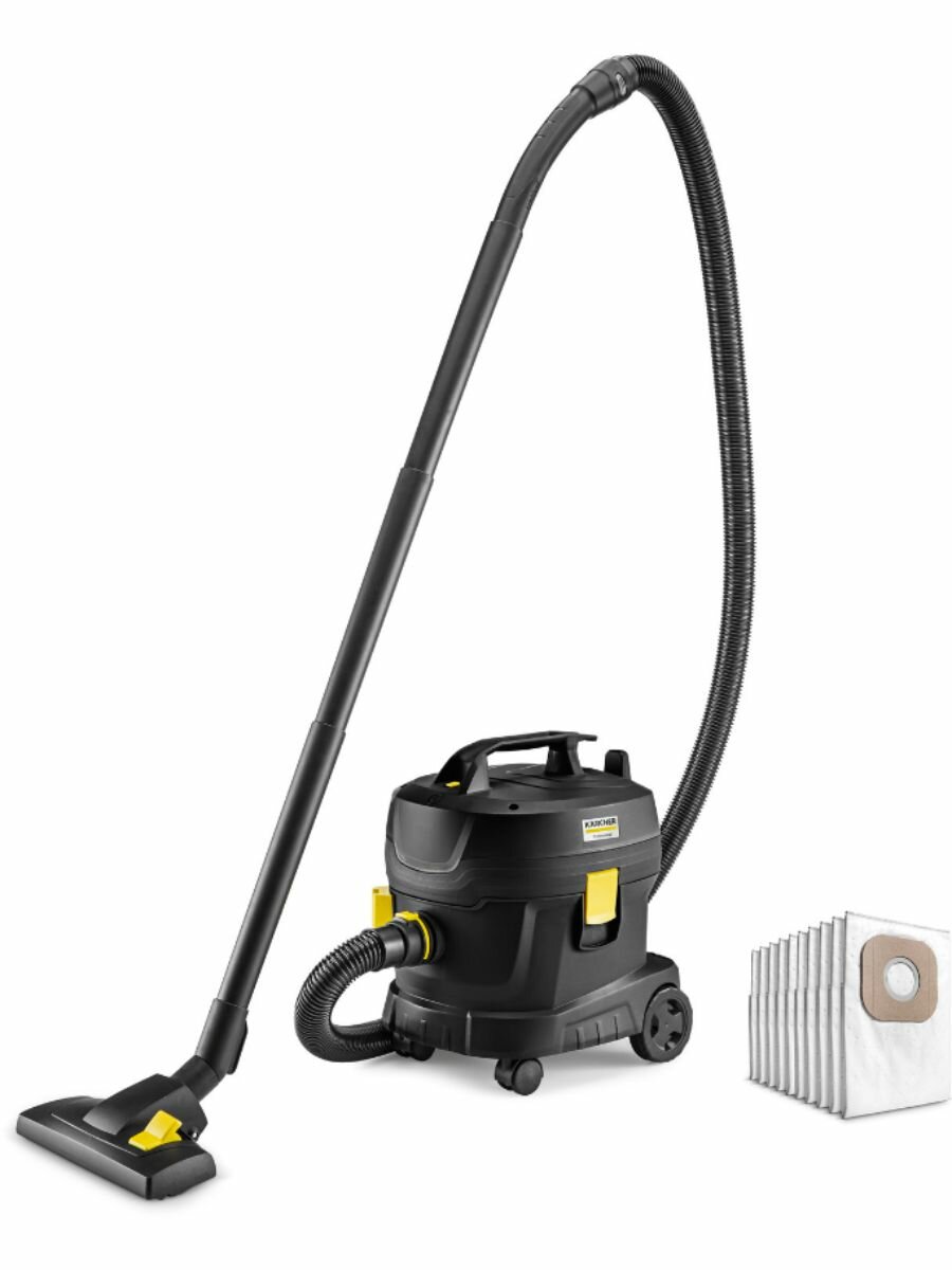 Пылесос Karcher T 11/1 Classic Re! Plast Anniversary Edition сухая уборка 850 Вт черный (1.527-214.0)