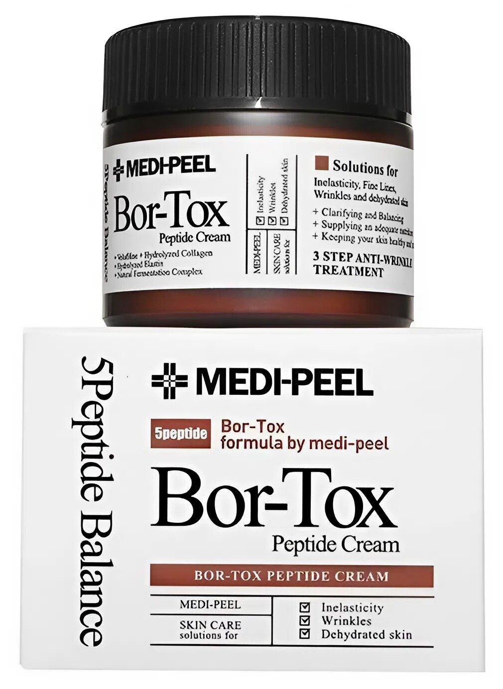 Лифтинг-крем с пептидным комплексом MEDI-PEEL Bor-Tox Peptide Cream, 50 мл