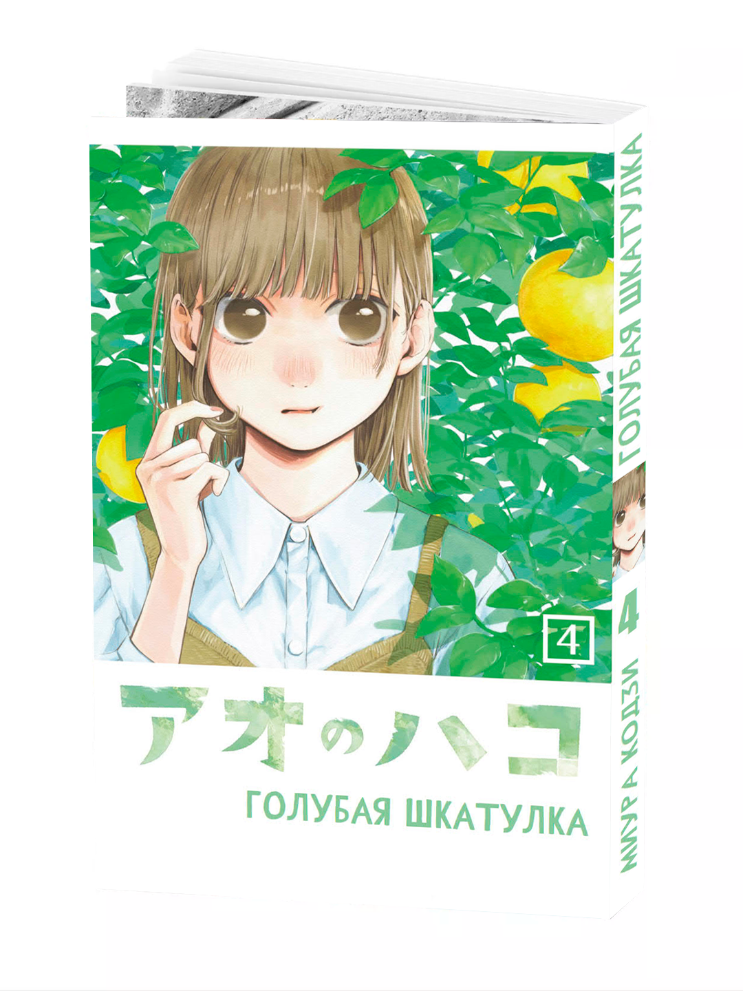 Манга "Голубая шкатулка", 4 том, 188 стр, мягкий переплет, 2025 год