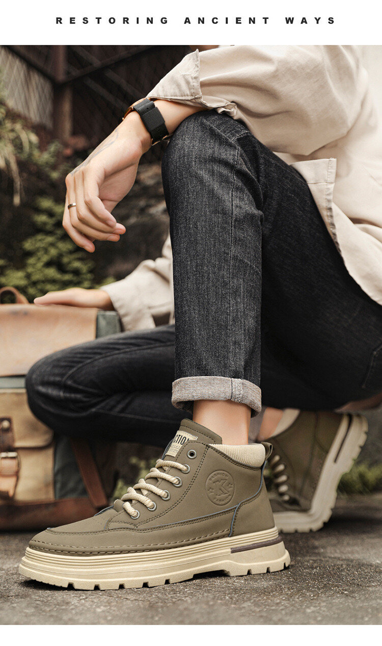 Ботинки берцы, размер 40, green — фото 1