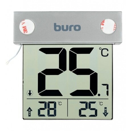 Термометр Buro P-6041 серебристый