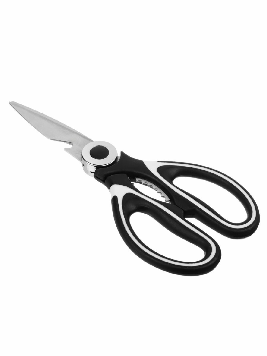 Ножницы кухонные SATOSHI Лион, универсальные, 21 см, с орехоколом и открывалкой