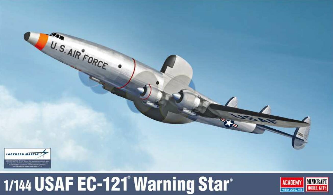 1:144 Сборная модель Авиация USAF EC-121 Warning Star