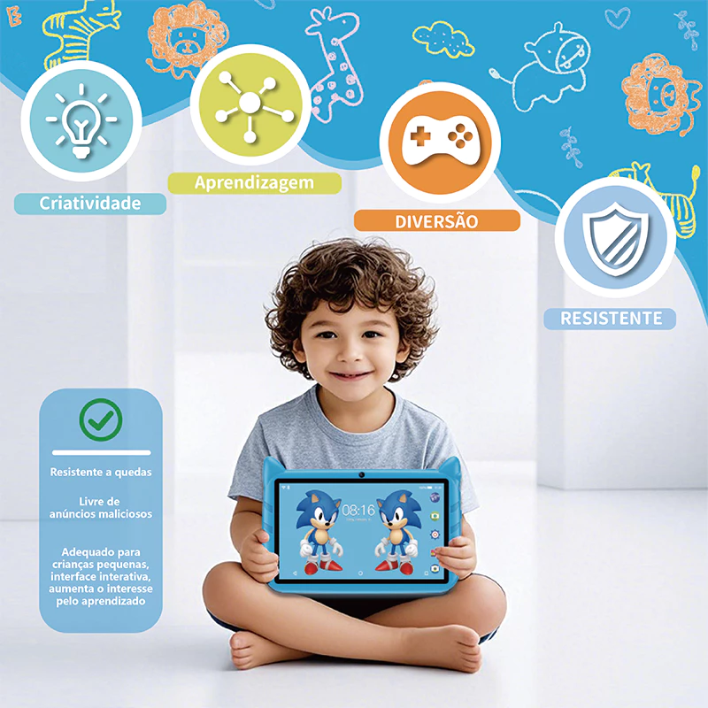 Планшет SMARTBARRY B86 Plus: 8-дюймовый экран, Android, мощный процессор, для учебы и развлечений