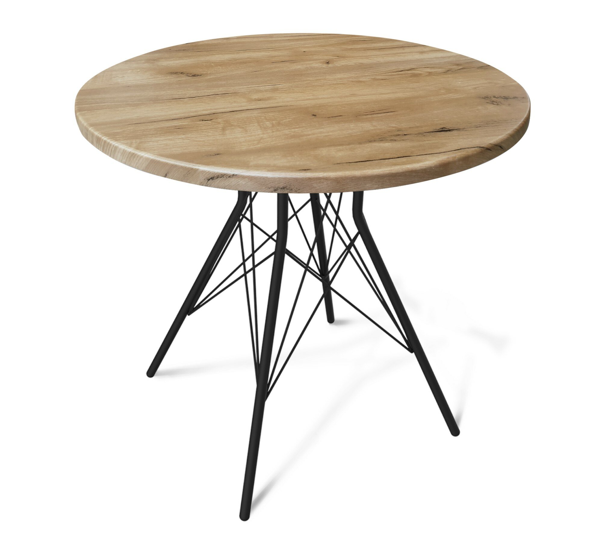 Стол Sheffilton SHT-TU2-1/80 МДФ черный/дуб тортуга 5657442502 145520