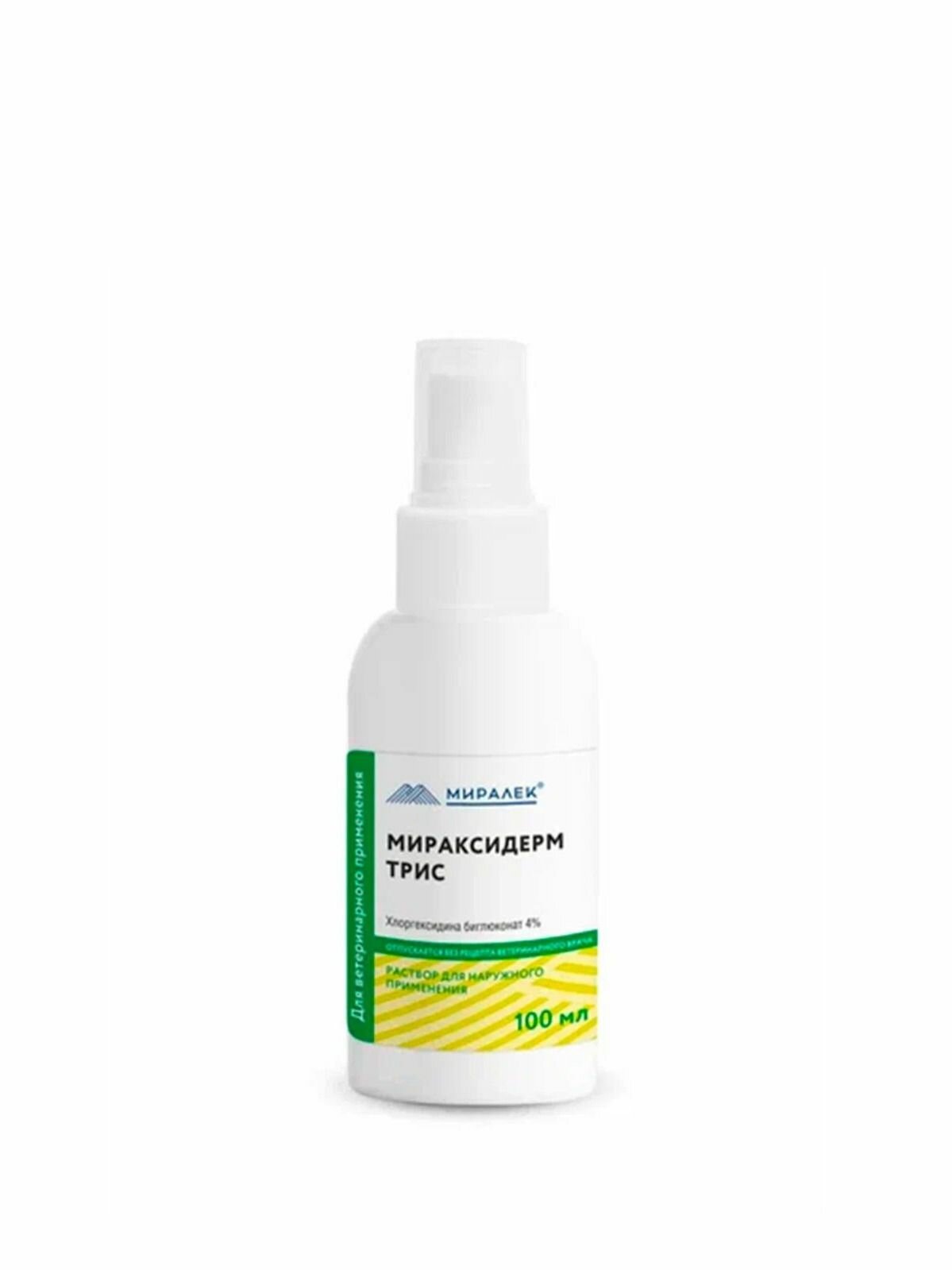 Спрей для животных "Мираксидерм" Трис для кожи с лечебным эффектом 100мл