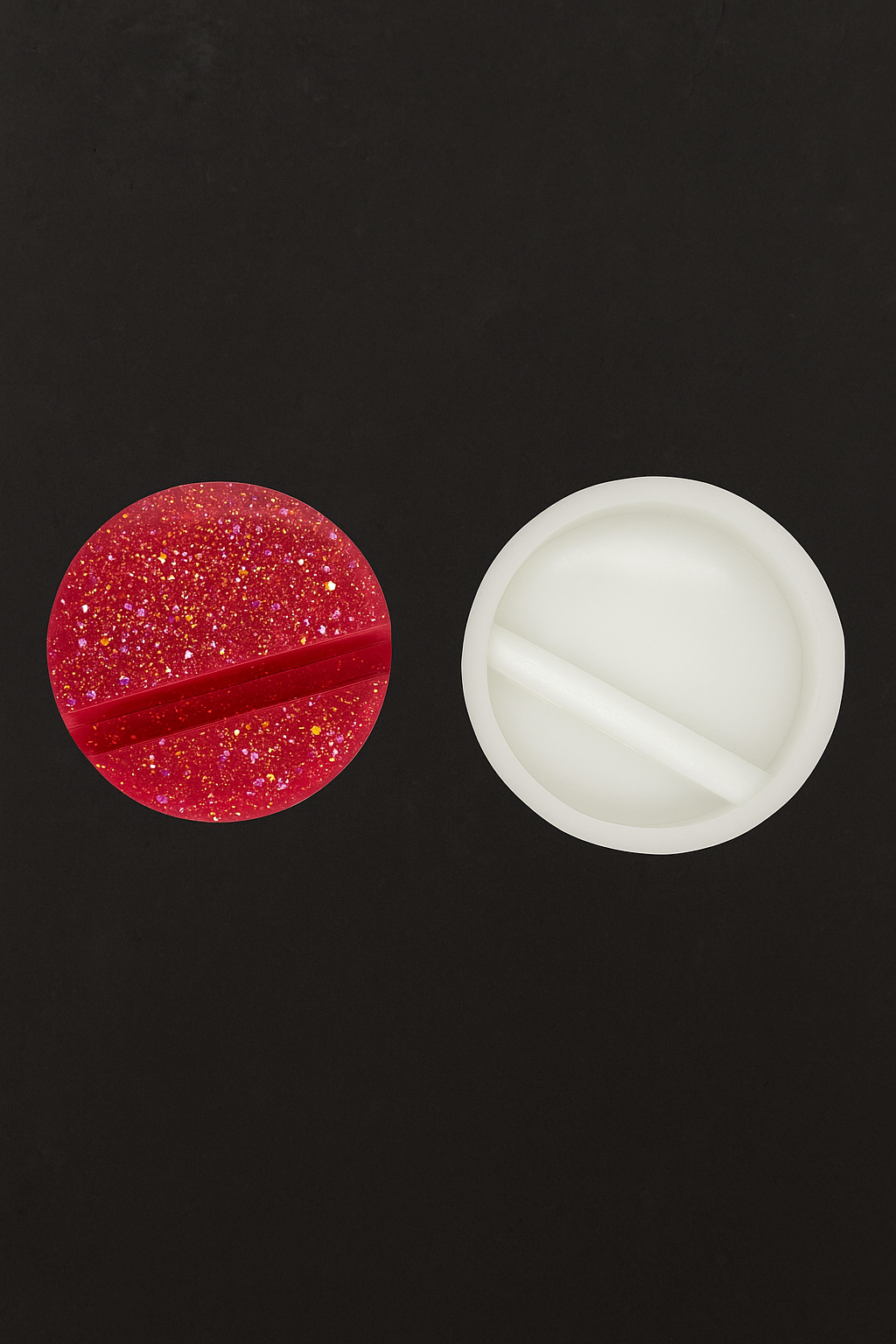 Молд силиконовый «Подставка для телефона», круглая | форма для эпоксидной смолы и гипса, D'Mari — фото 1