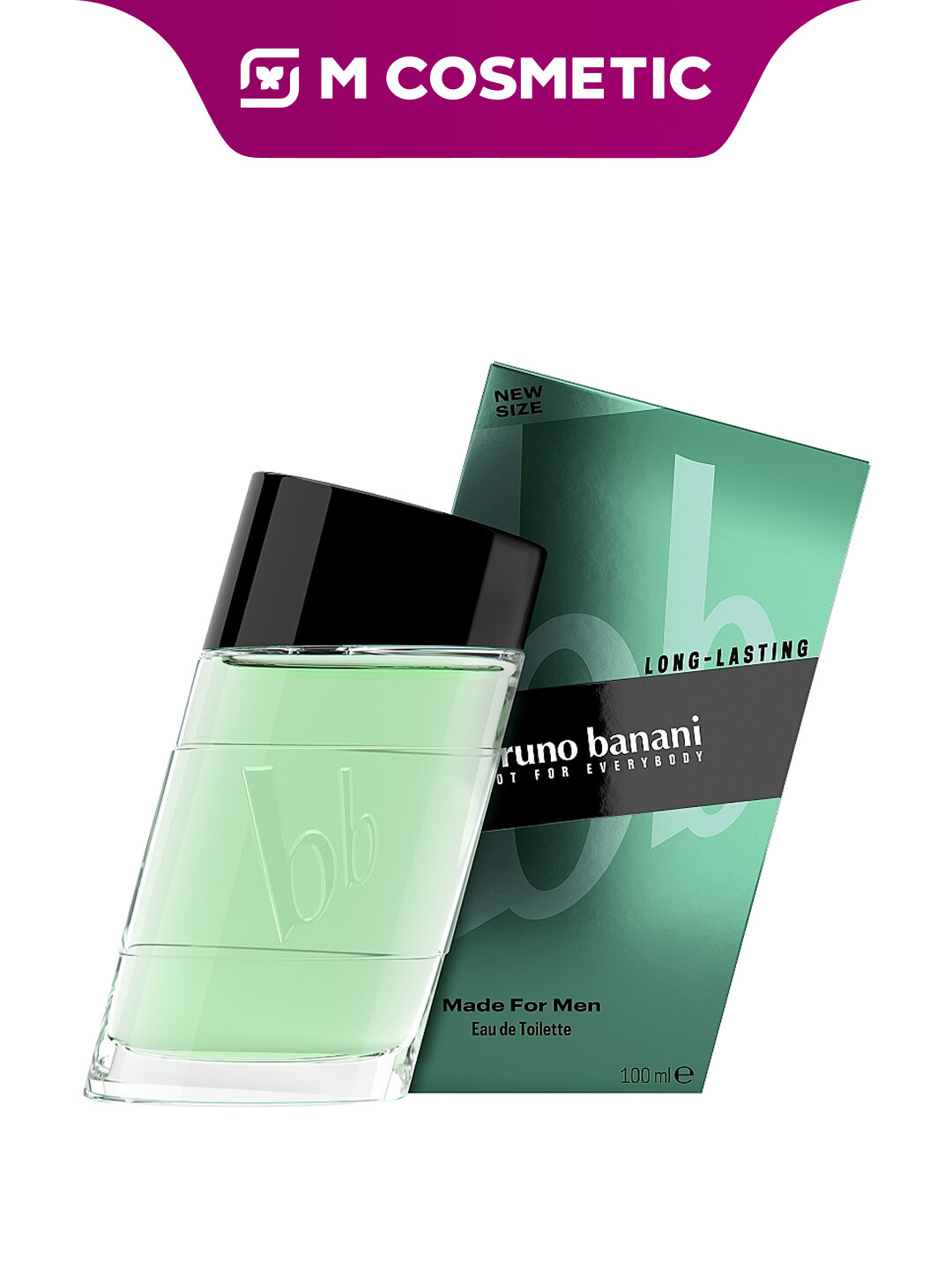 Парфюмерная вода Bruno Banani "Made For Men", для мужчин, 100 мл