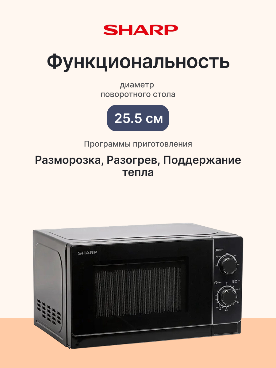 Микроволновая печь SHARP R2000RK — фото 1