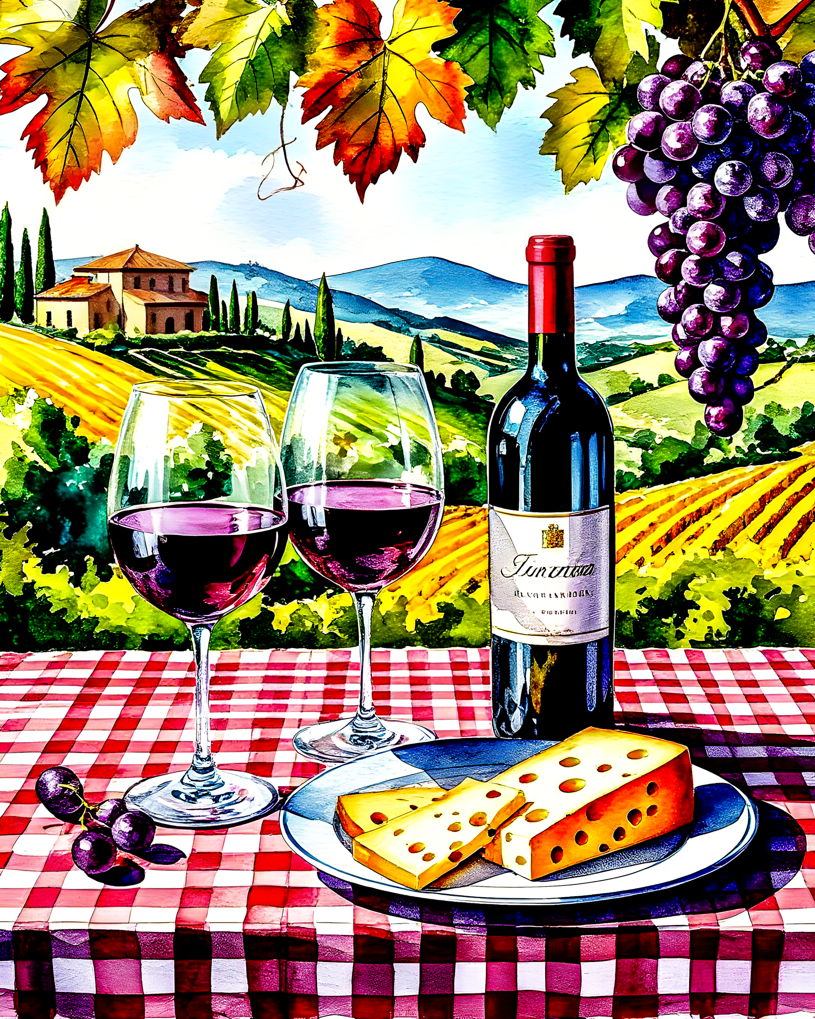 Алмазная мозаика на подрамнике 