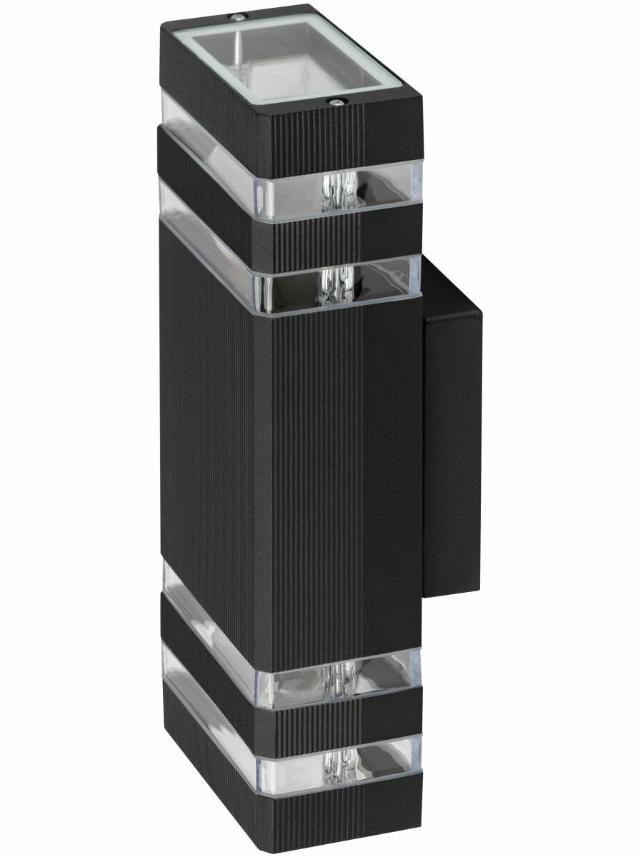 Светильник уличный садовый настенный ЭРА Астрея 2хЕ27 30 Вт 230В 32 см вверх/вниз IP54