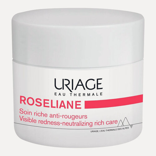 Изображение товара Uriage Насыщенный крем для лица против покраснений Roseliane Creme Riche Anti-Rougeurs 50мл