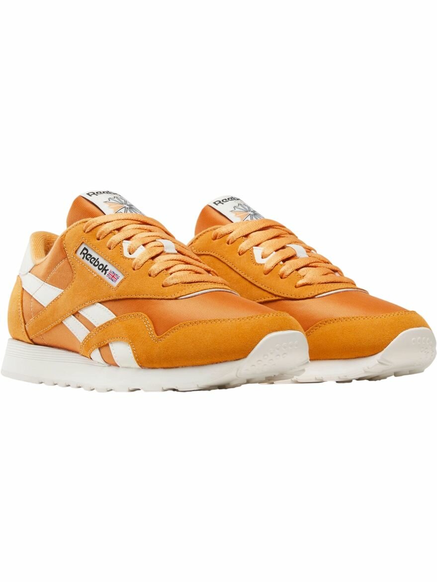 Кроссовки Reebok Classic Nylon, полнота F, размер 10 US, оранжевый — фото 1