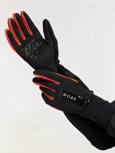 Изображение товара Перчатки Moax Focus, размер 11, M0247 - 10000, для спорта, черные, легкие