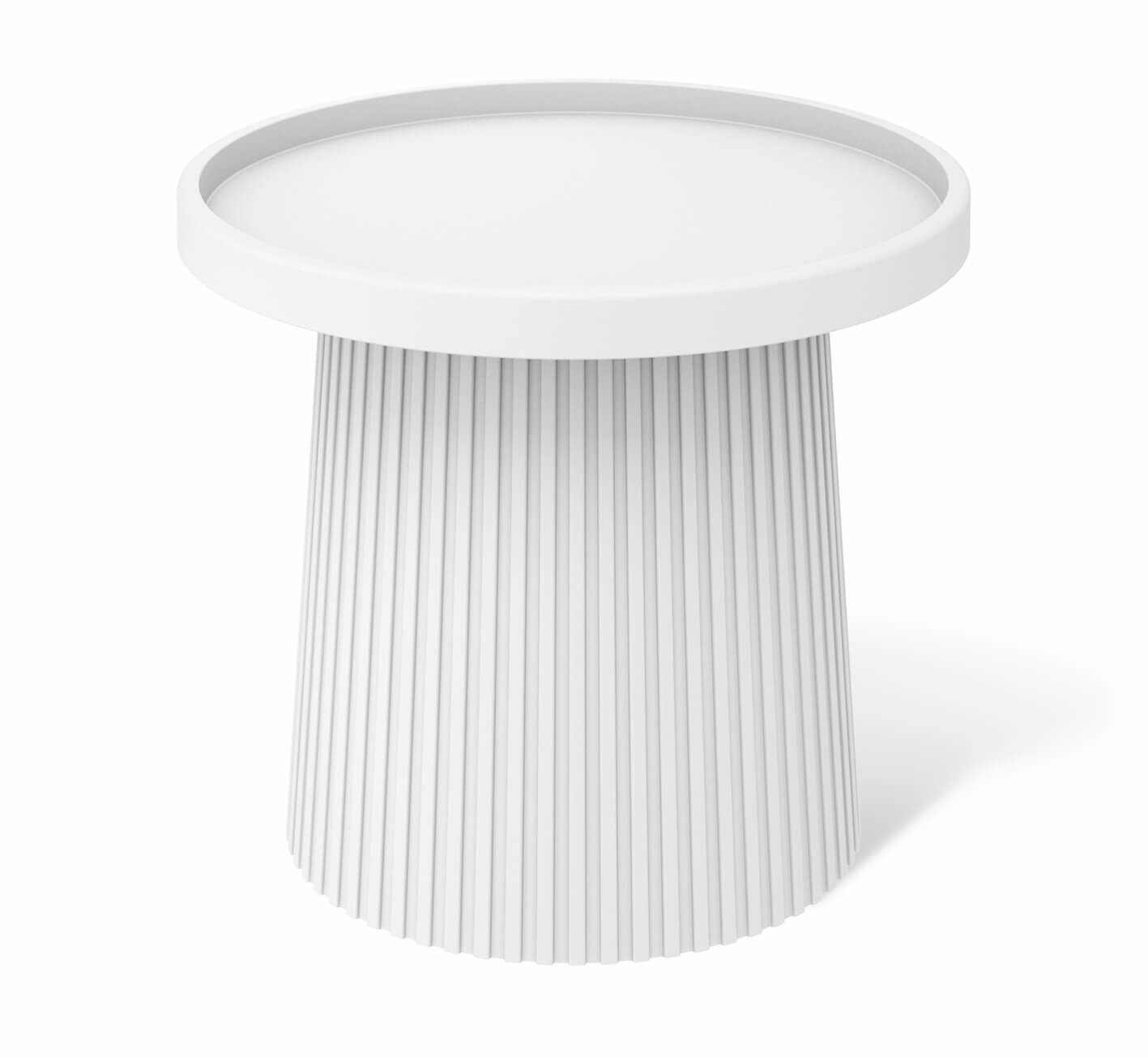 Столик журнальный Sheffilton SHT-CT94 белый Размеры: Высота 500мм Глубина 450мм Ширина 500мм