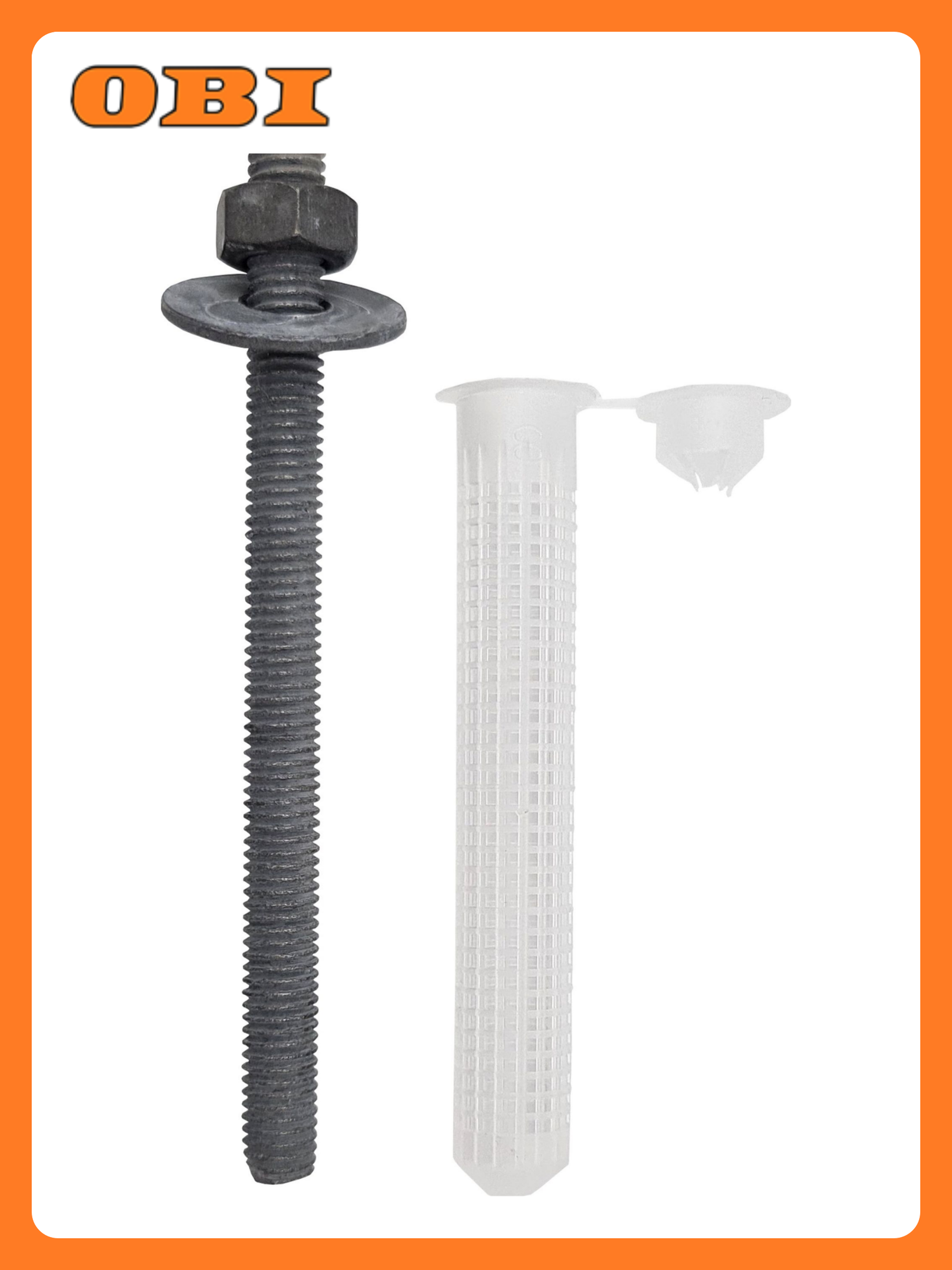Комплект установки химического анкера P10M сетка 16х85 и шпилька 10х150