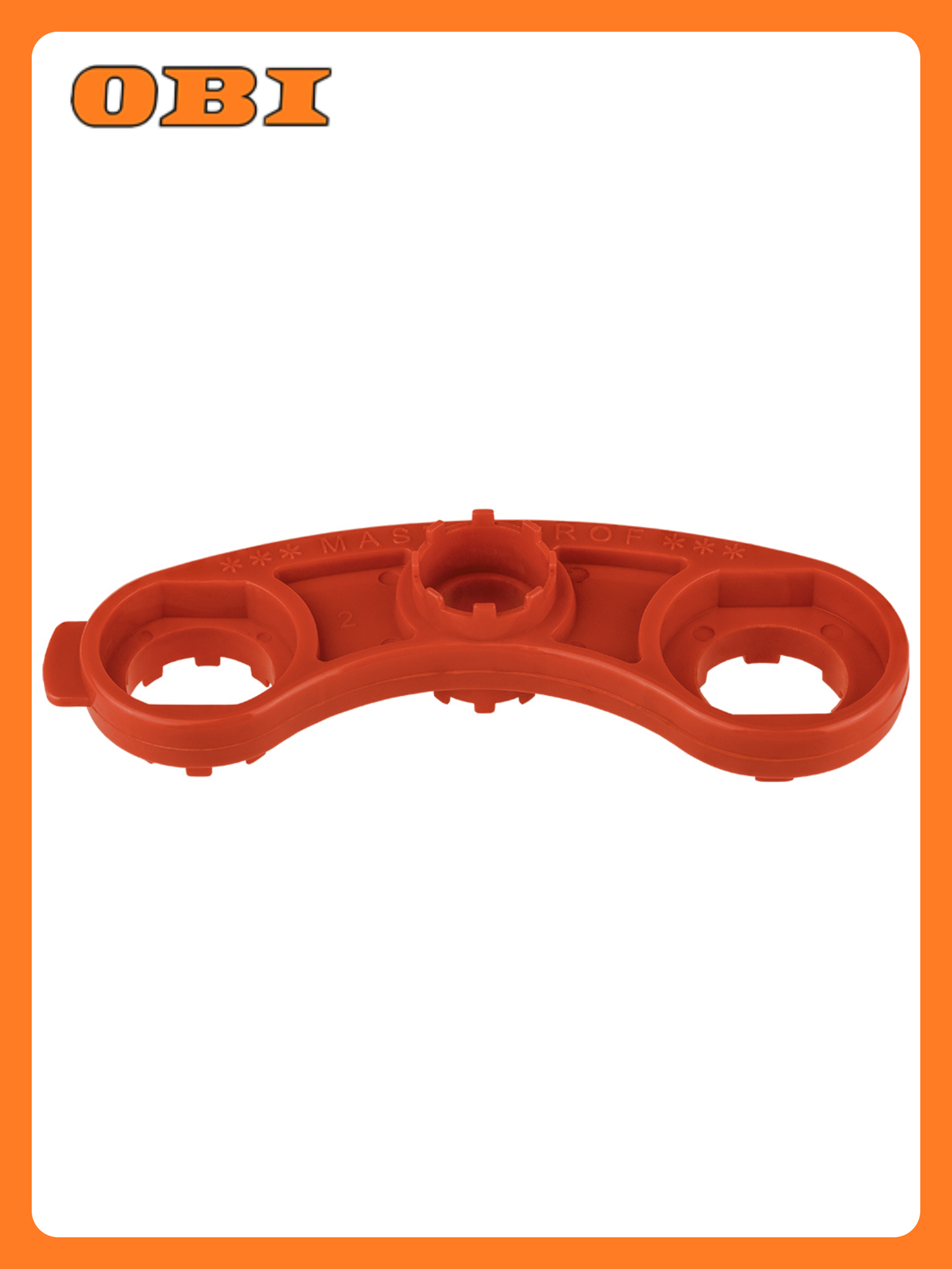 Ключ для аэраторов MasterProf универсальный полиамид красный