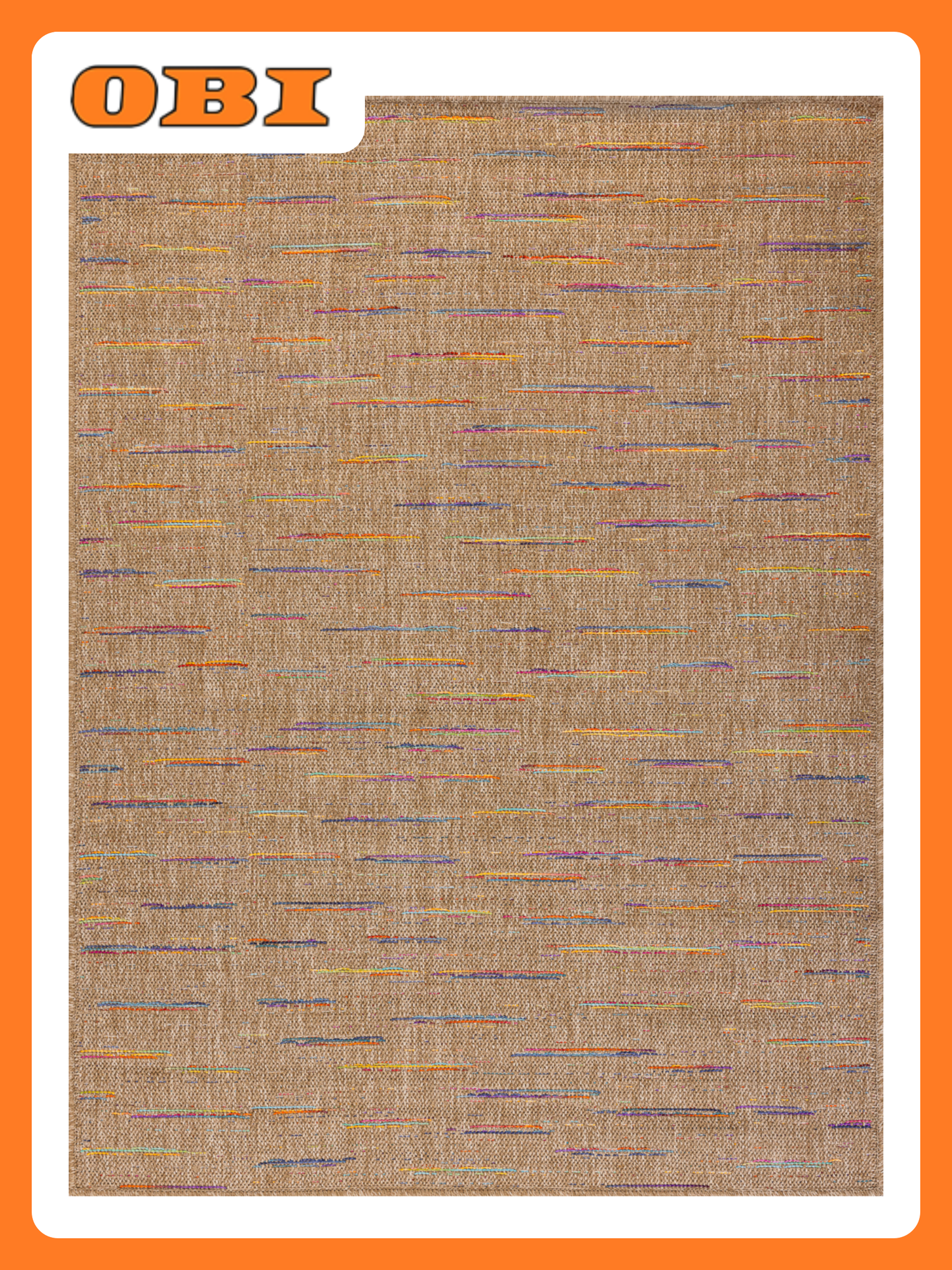 Ковер LOOMX MULTI MLT-080301 полипропилен/хлопок 12x17 м