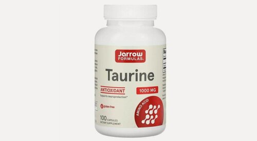 Изображение товара Jarrow Formulas, Аминокислота-антиоксидант, Таурин, 1000 мг, 100 капсул