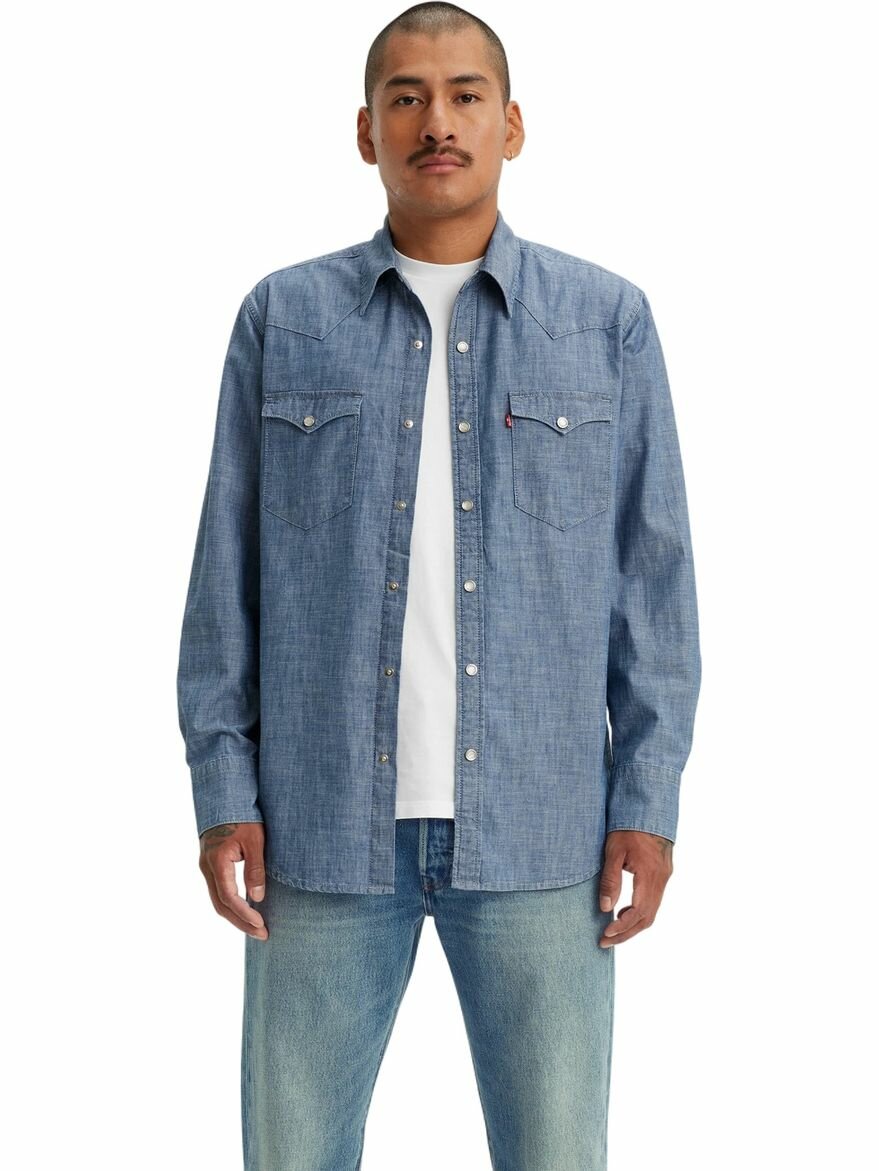 Рубашка Men Barstow Standard Fit Western Shirt