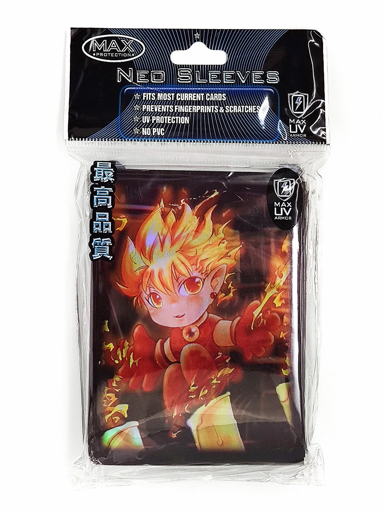 Протекторы Max Protection Fireboy Standard size 66х92 мм 50 шт - для карт MTG, Pokemon