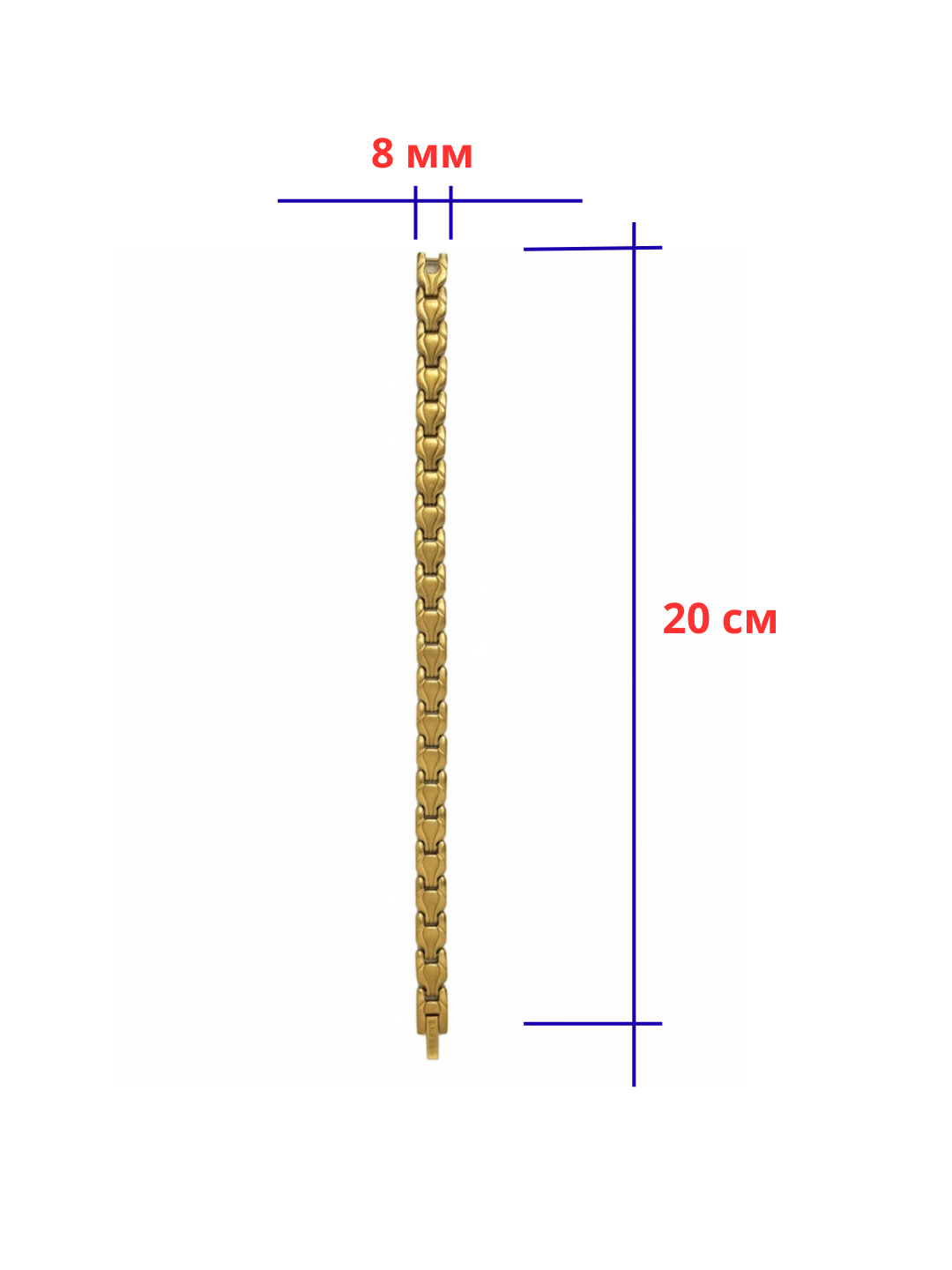 Комплект бижутерии, турмалин, размер браслета 20 см, gold — фото 1