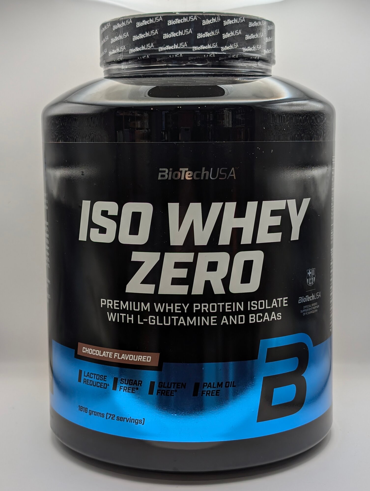Сывороточный изолят BioTech USA Iso Whey Zero, без лактозы, без глютена, 1816 г
