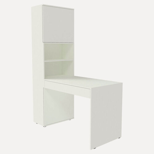 Изображение товара Стол письменный со стеллажом 1330 Белый Белый