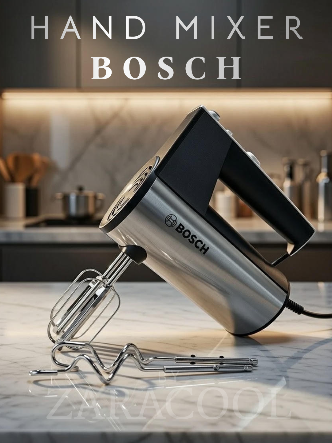 Электрический миксер, ручной миксер, 2 комплекта насадок Bocsh-1629