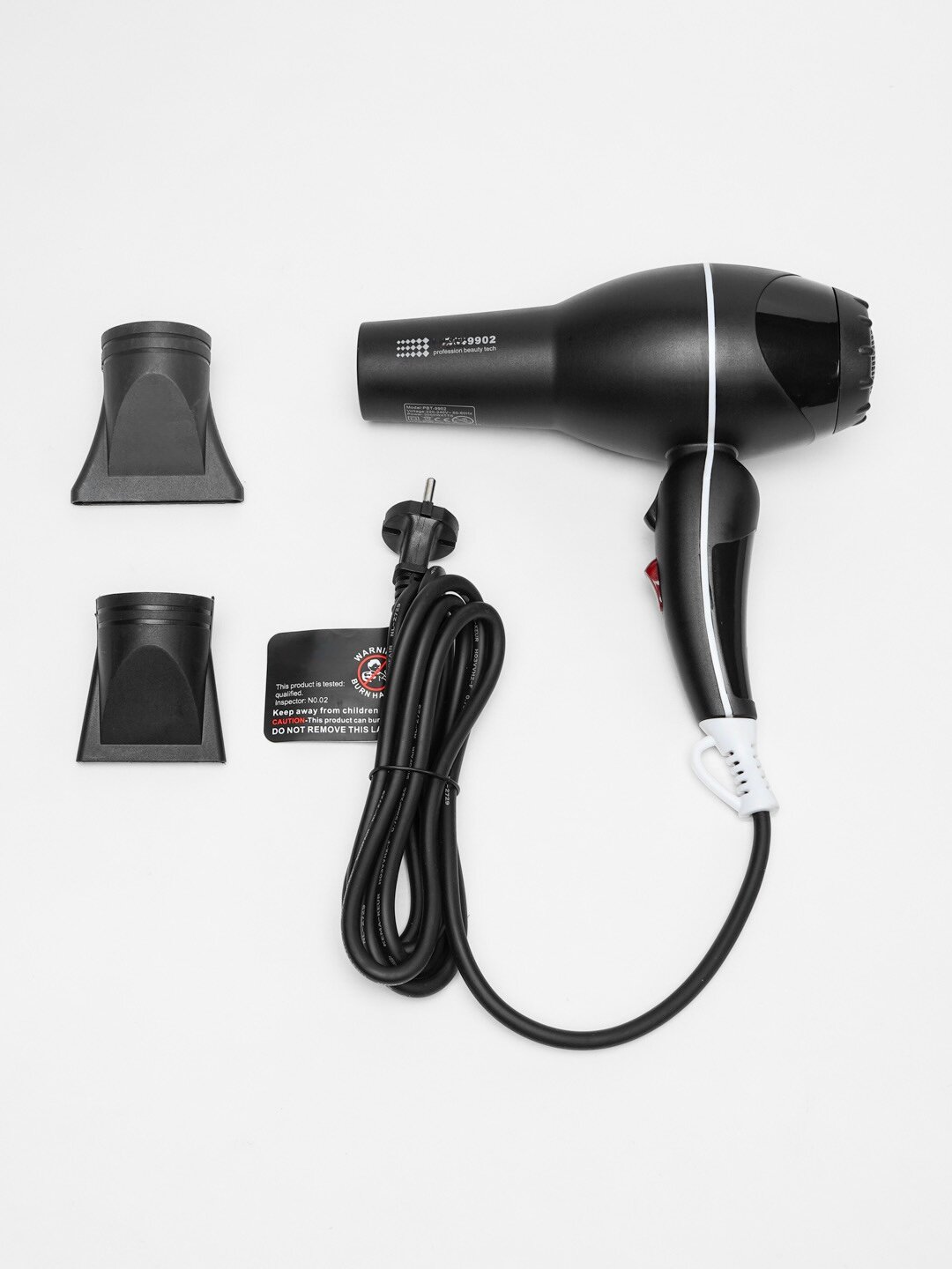 Профессиональный фен JRM Styler 9902, 3000 Вт, ионная технология.