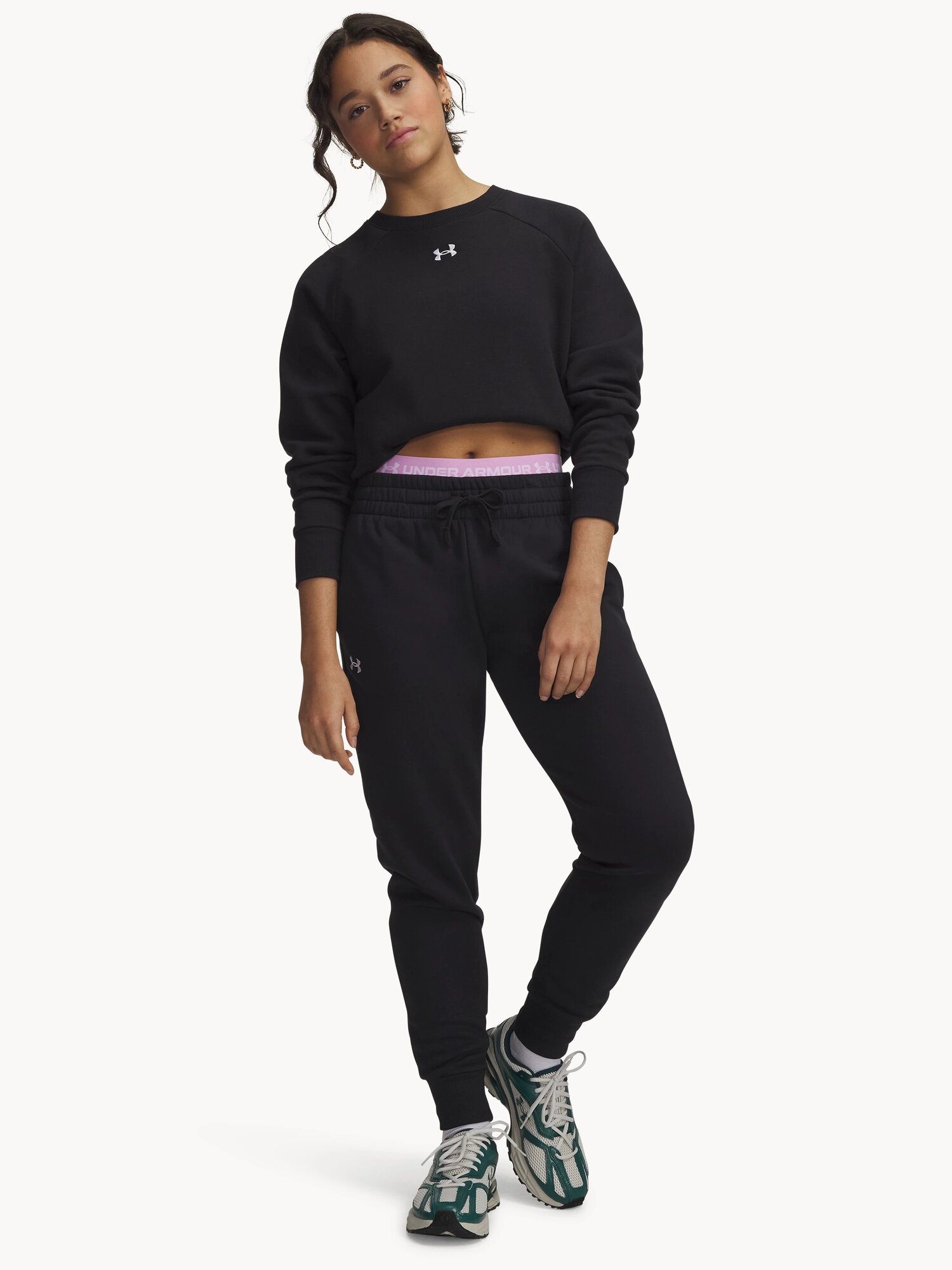 Брюки спортивные Under Armour Rival, размер M, черный — фото 1