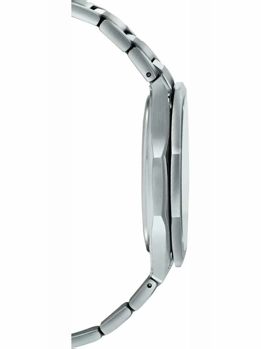 Наручные часы CASIO, серебряный, голубой — фото 1