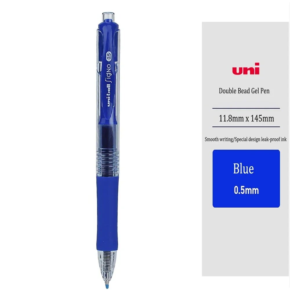UNI UMN-152 гелевая ручка Blue
