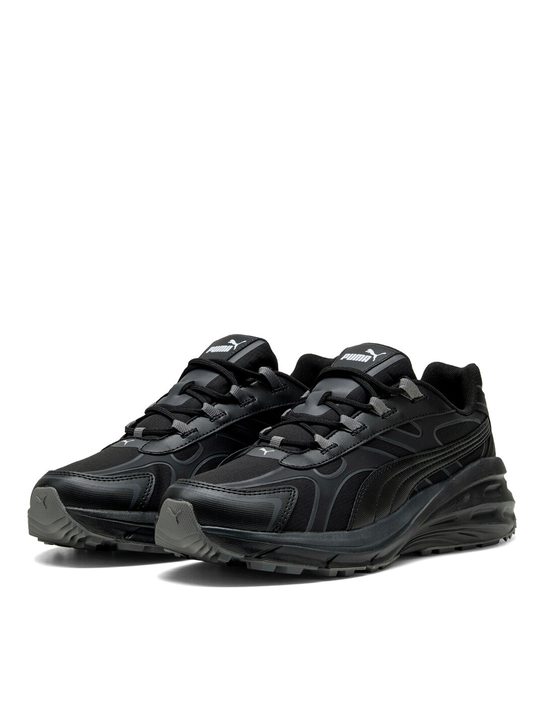 Кроссовки PUMA Hypnotic LS, размер 8.5 UK, черный/черный — фото 1