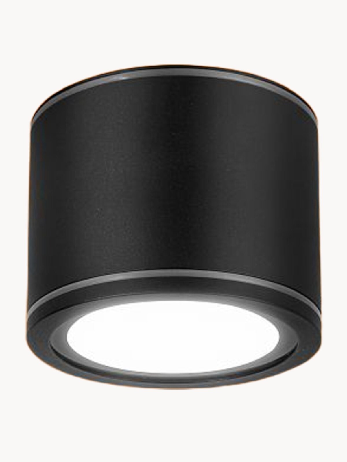 Потолочный светильник iSvet GXL-101-2-5, для ванной, LED, GX53, IP44, чёрный