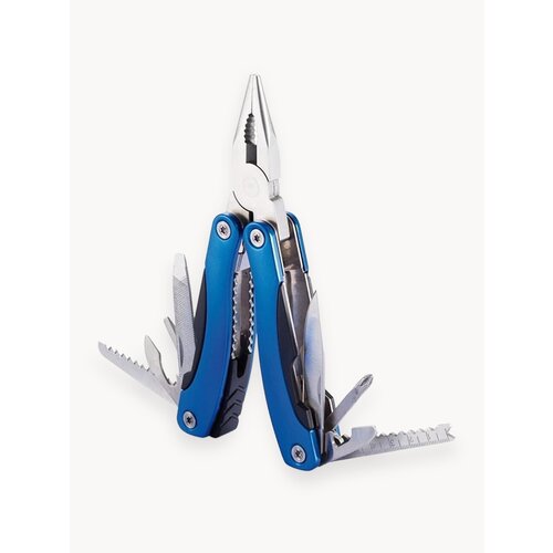 Мультитул 9 инструментов в 1/в чехле/синий/нержавеющая сталь
