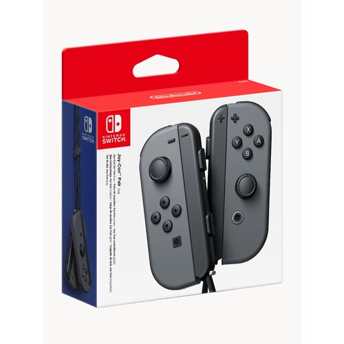 Геймпад Nintendo Joy-Con Grey/Grey для Nintendo Switch (серый/оригинал)